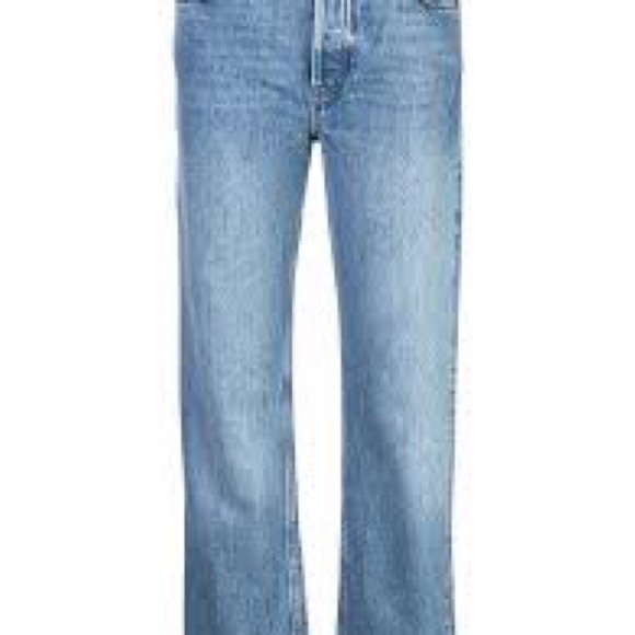 Reformation Blue Straight Leg Jeans - Picture 2 of 11